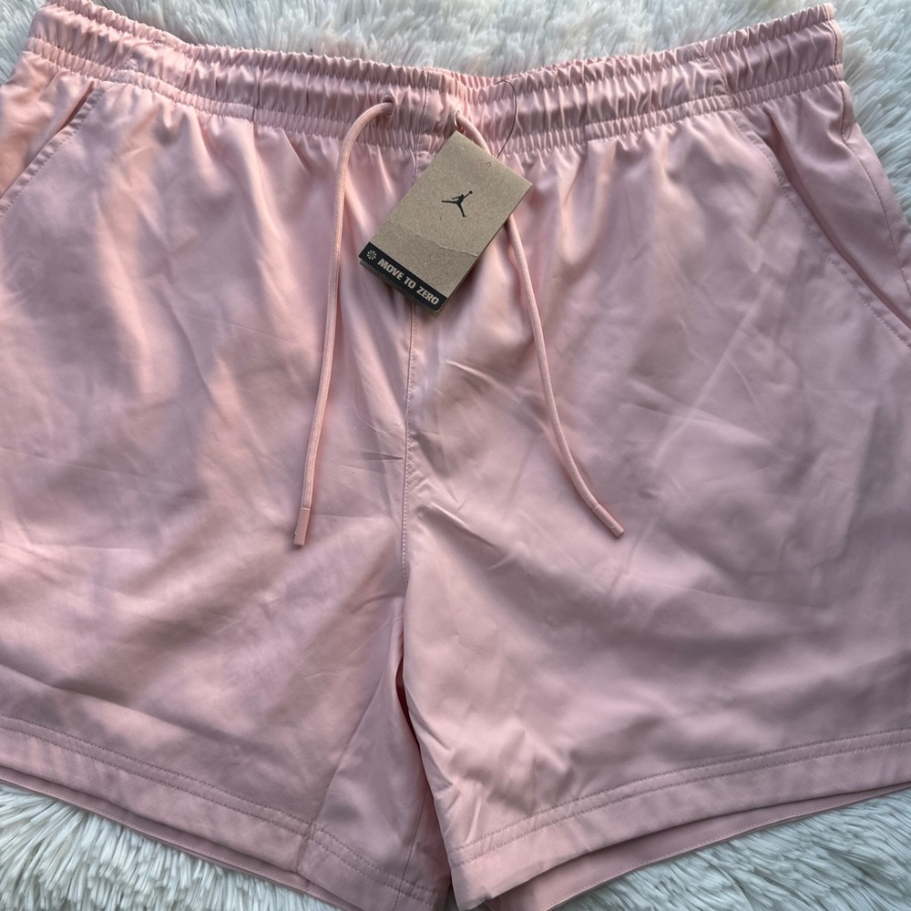 Nike Men’s Sz L Jordan Essentials 5" Poolside Shorts Pink FQ4562-622